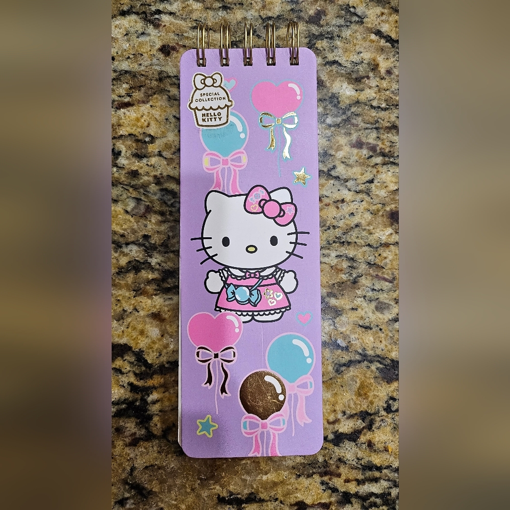 Hello Kitty Spiral Notepad